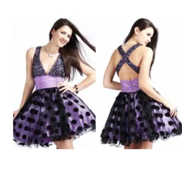 Jovani 152066 Sequence Tulle Dress Size 2 ❤️ - Picture 9 of 9